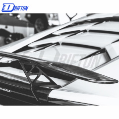 DMC Style Forged Dry Carbon Fiber Rear Spoiler With Trunk For Lamborghini Huracan LP610 & LP580 & EVO & Tecnica 2014-2025