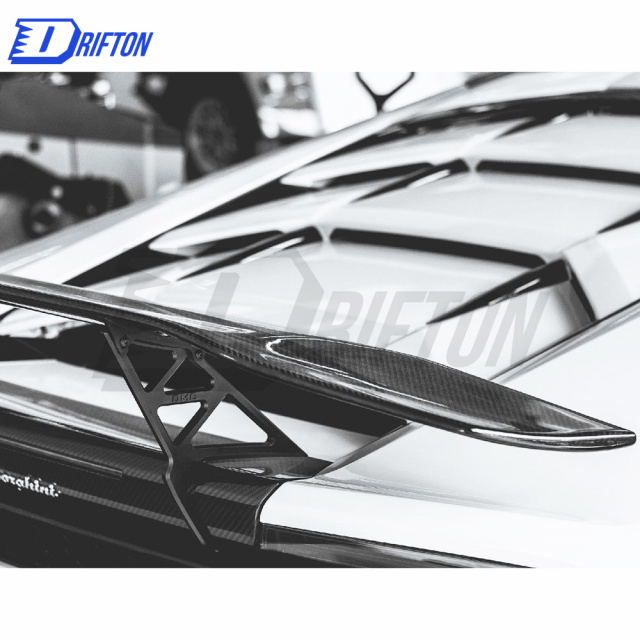 DMC Style Forged Dry Carbon Fiber Rear Spoiler With Trunk For Lamborghini Huracan LP610 & LP580 & EVO & Tecnica 2014-2025