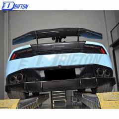 DMC Style Forged Dry Carbon Fiber Rear Spoiler With Trunk For Lamborghini Huracan LP610 & LP580 & EVO & Tecnica 2014-2025