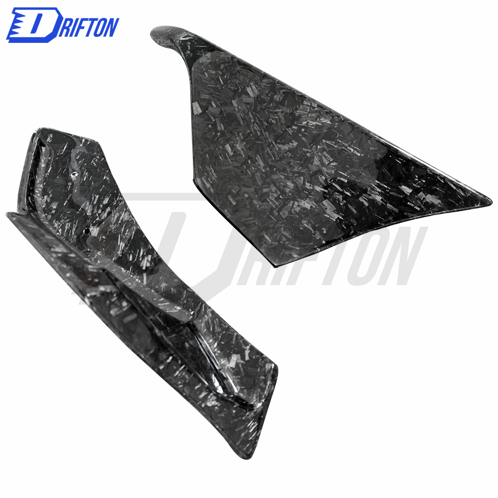 Aimgai Style Forged Carbon Fiber Rear Spats Splitter For Toyota Supra A90 GR 2019-2021