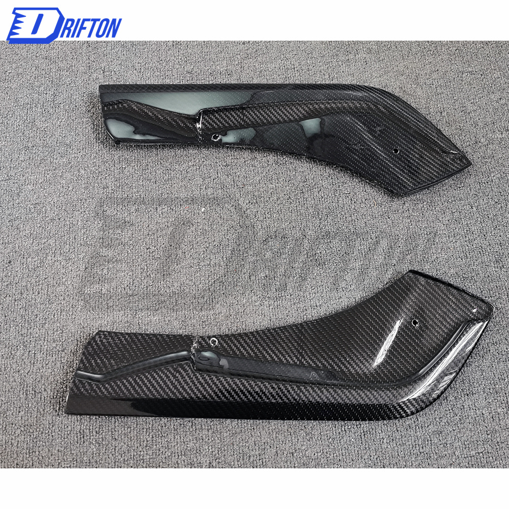 Artisan Style Carbon Fiber Rear Bumper Splitter For Toyota Supra A90 GR