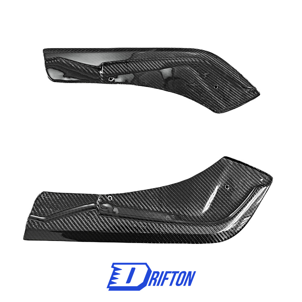 Artisan Style Carbon Fiber Rear Bumper Splitter For Toyota Supra A90 GR