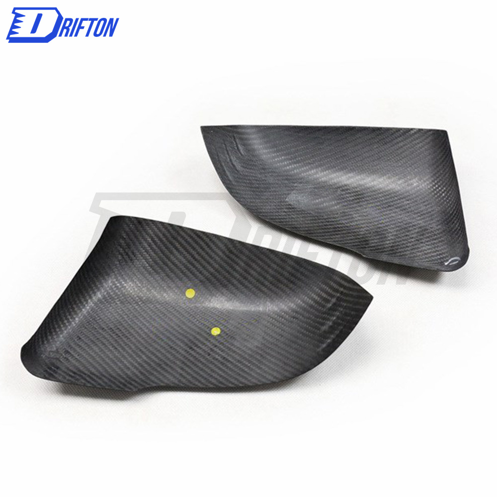 Dry Carbon Fiber Mirror Caps For Toyota Supra A90 2019-2020