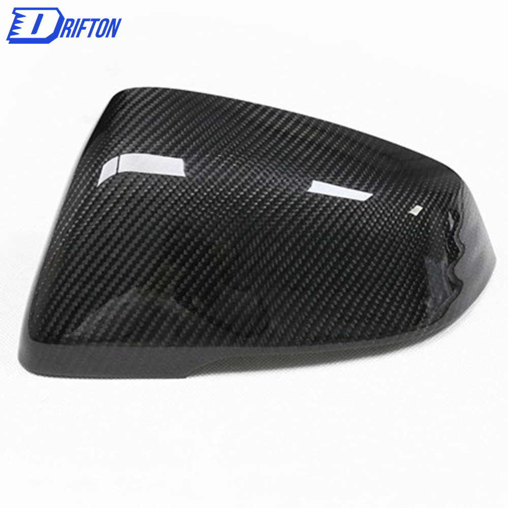 Dry Carbon Fiber Mirror Caps For Toyota Supra A90 2019-2020