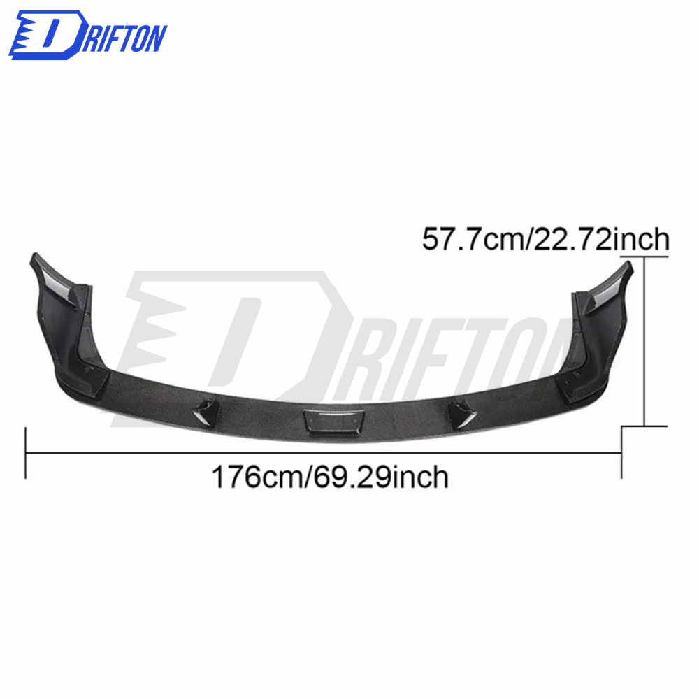 ML Style Dry Carbon Fiber Rear Bumper Lip For Supra A90 GR MK5 2019-2021