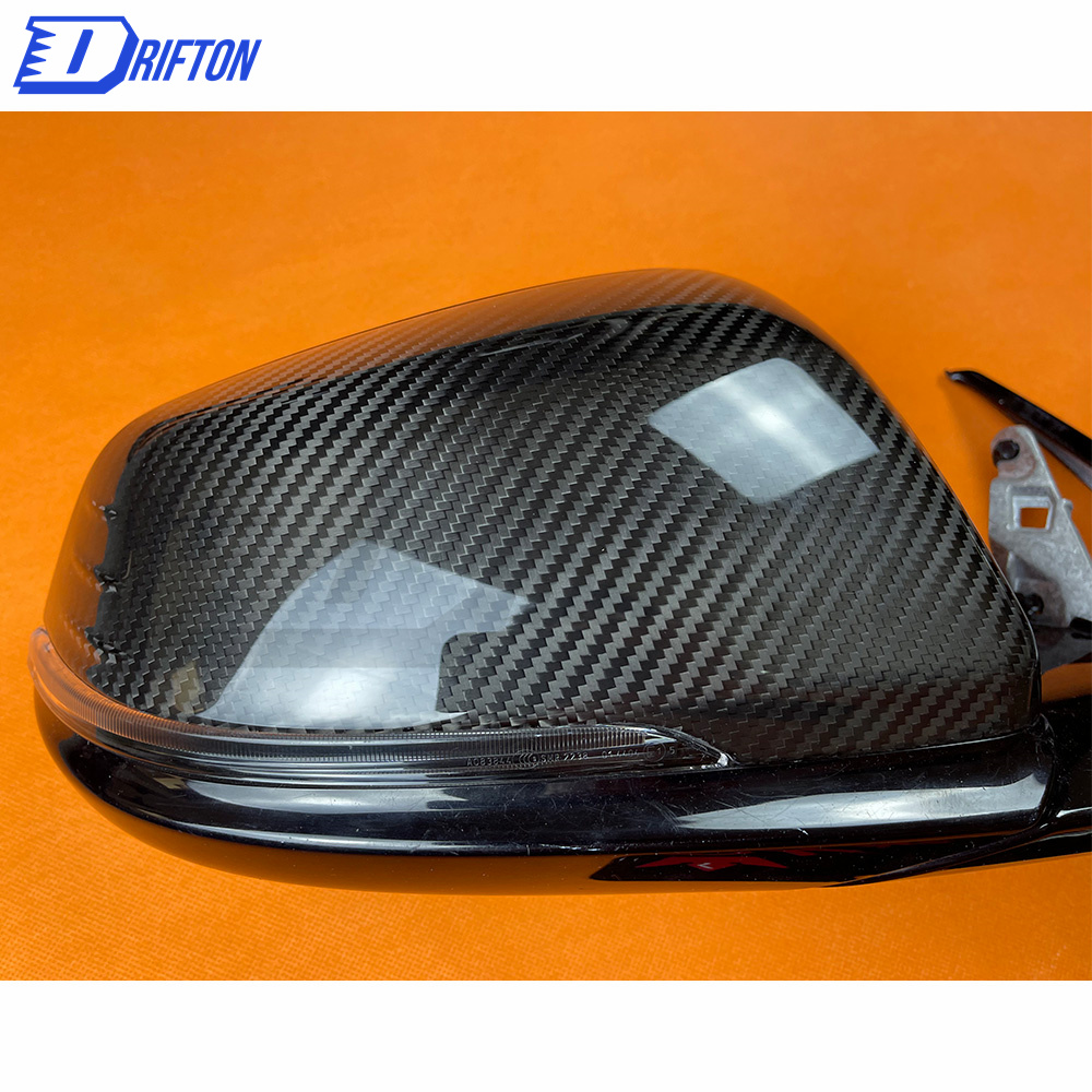 OEM Style Dry Carbon Fiber Mirror Cover For Supra A90 GR 2019-2021