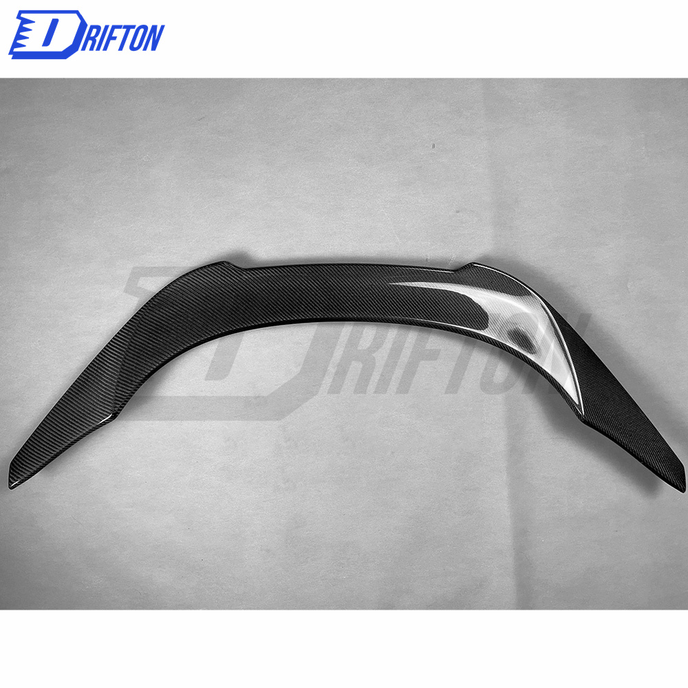 V Style Carbon Fiber Trunk Spoiler For Toyota Supra A90 2019-2021