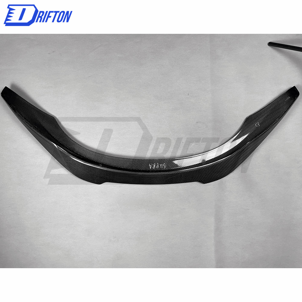 V Style Carbon Fiber Trunk Spoiler For Toyota Supra A90 2019-2021
