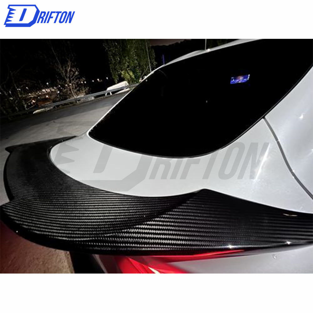V Style Carbon Fiber Trunk Spoiler For Toyota Supra A90 2019-2021