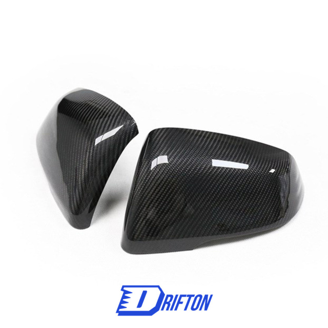 Dry Carbon Fiber Mirror Caps For Toyota Supra A90 2019-2020