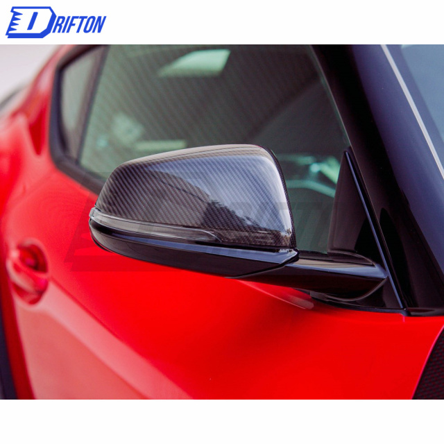 OEM Style Dry Carbon Fiber Mirror Cover For Supra A90 GR 2019-2021