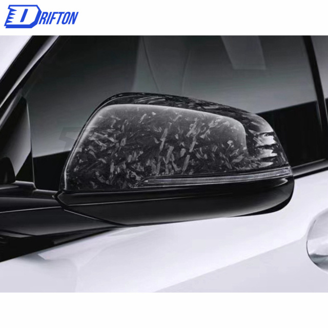 Dry Forged Carbon Fiber Mirror Caps (replacement) For Toyota Supra A90 2019-2020