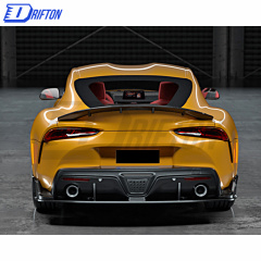 ML Style Carbon Fiber Rear Bumper Lip For Supra A90 GR MK5 2019-2021