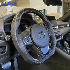 V3 Custom Made Carbon Fiber Steering Wheel For Supra A90 GR MK5 2019-2021