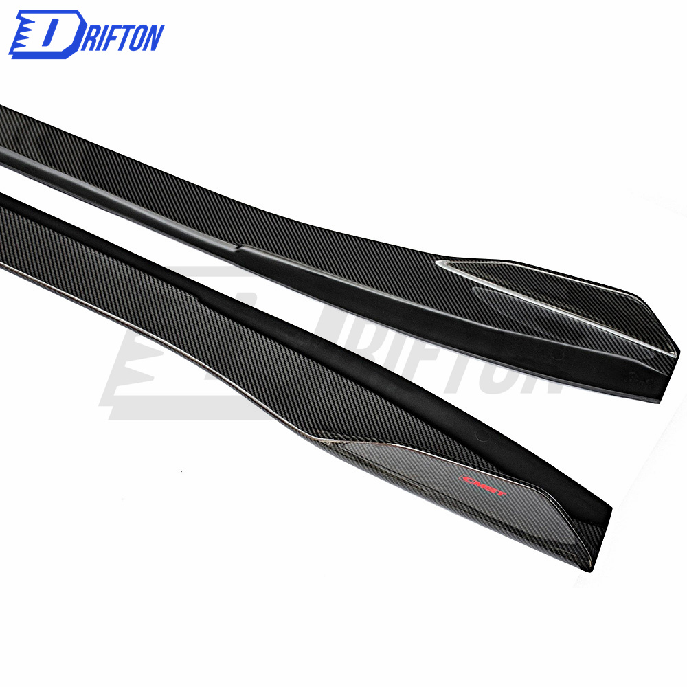 CMST Style Carbon Fiber Side Skirt For Nissan R35 GTR 2008-2016