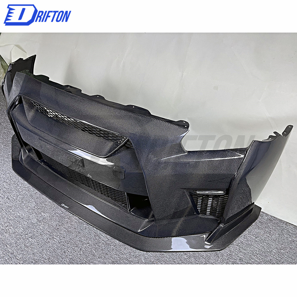 CMST Style Full Carbon Fiber Front Bumper For Nissan R35 GTR 2017-2019
