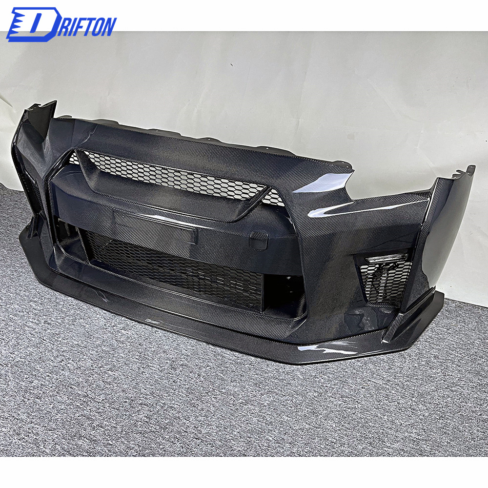 CMST Style Full Carbon Fiber Front Bumper For Nissan R35 GTR 2017-2019