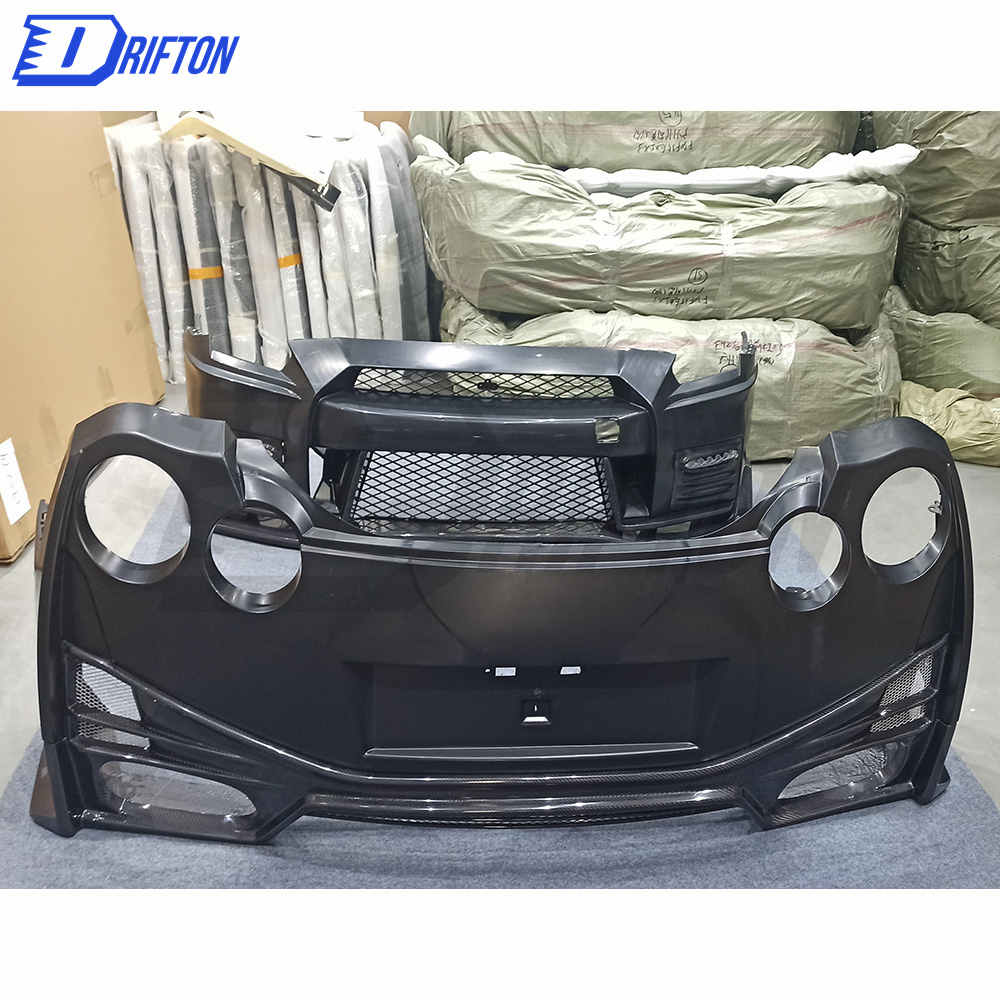 Pp Rear Bumper Nismo-Style PP & Carbon Fiber Rear Bumper For Nissan R35 GTR 2008-2016
