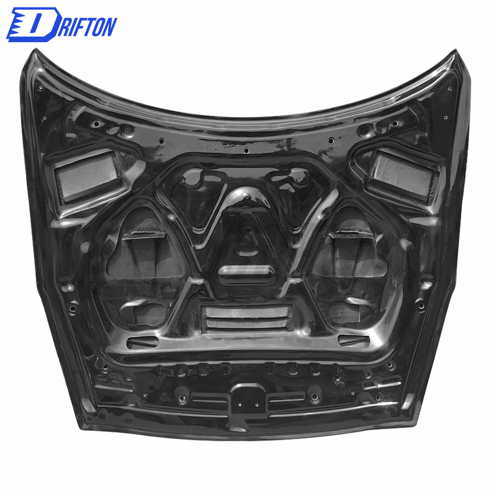 VSII Style Carbon Fiber Engine Bonnet Hood For Nissan R35 GTR 2008-2016
