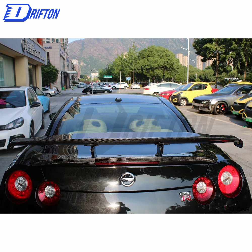 Varis Style Carbon Fiber Spoiler For Nissan R35 GTR 2008-2026