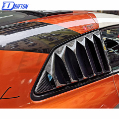 TopSecret-Style Forged Carbon Fiebr Side Window Louver FOR NISSAN R35 GTR 2008-2019