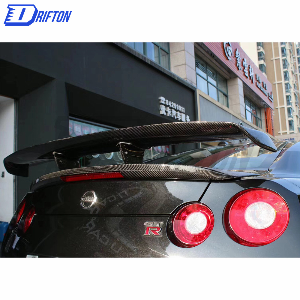 Varis Style Carbon Fiber Spoiler For Nissan R35 GTR 2008-2026