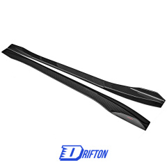 CMST Style Carbon Fiber Side Skirt For Nissan R35 GTR 2008-2016