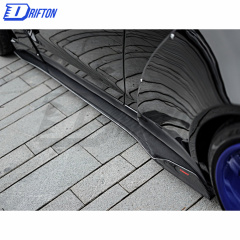 CMST Style Carbon Fiber Side Skirt For Nissan R35 GTR 2008-2016