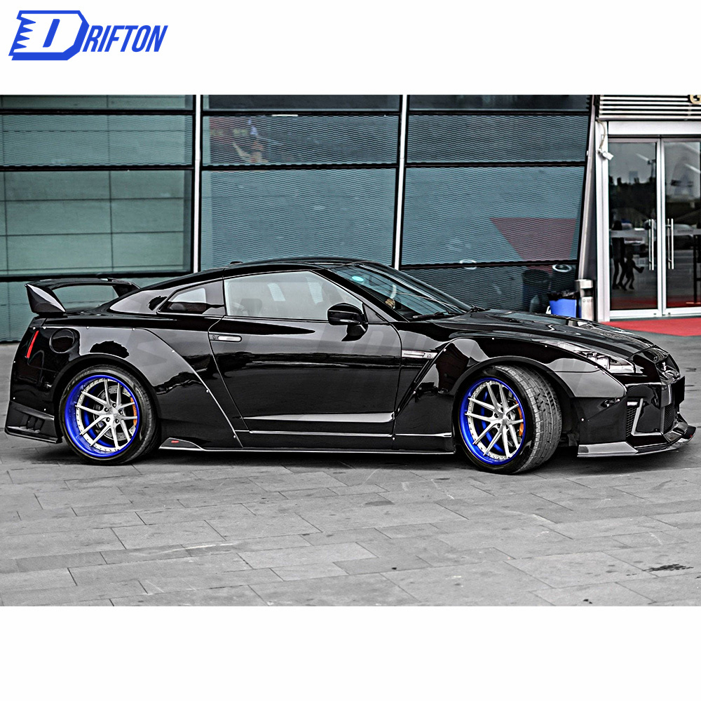 CMST Style Half Carbon Fiber Rear Bumper For Nissan R35 GTR 2008-2021