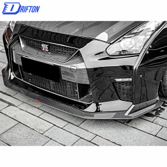 CMST Style Full Carbon Fiber Front Bumper For Nissan R35 GTR 2008-2016