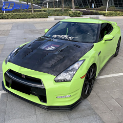 IMP-Style Carbon Fiber Hood For Nissan R35 GTR 2008-2016