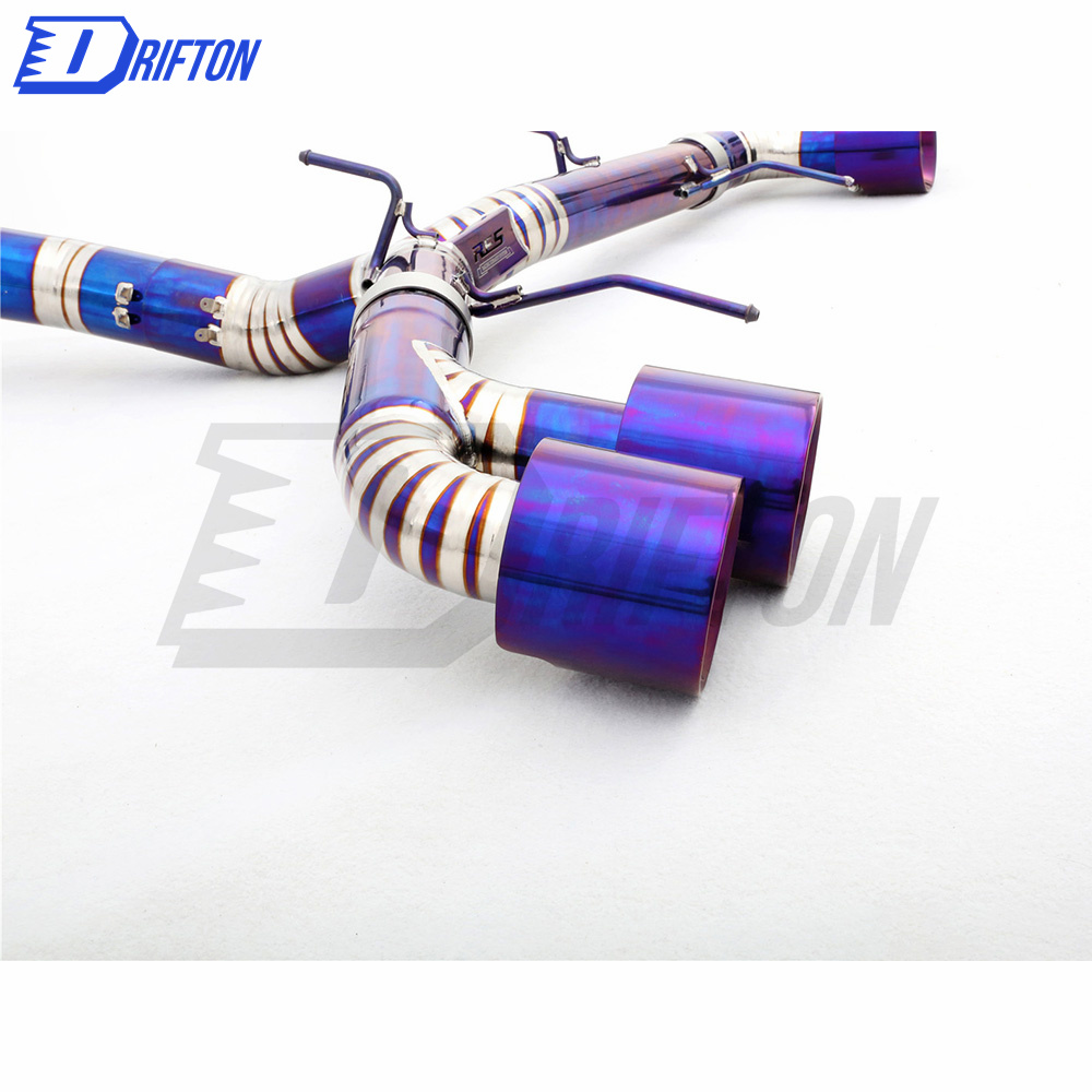 Titanium Catback System  For Nissan R35 GTR 2008-2016