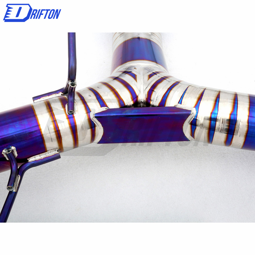 Titanium Catback System  For Nissan R35 GTR 2008-2016