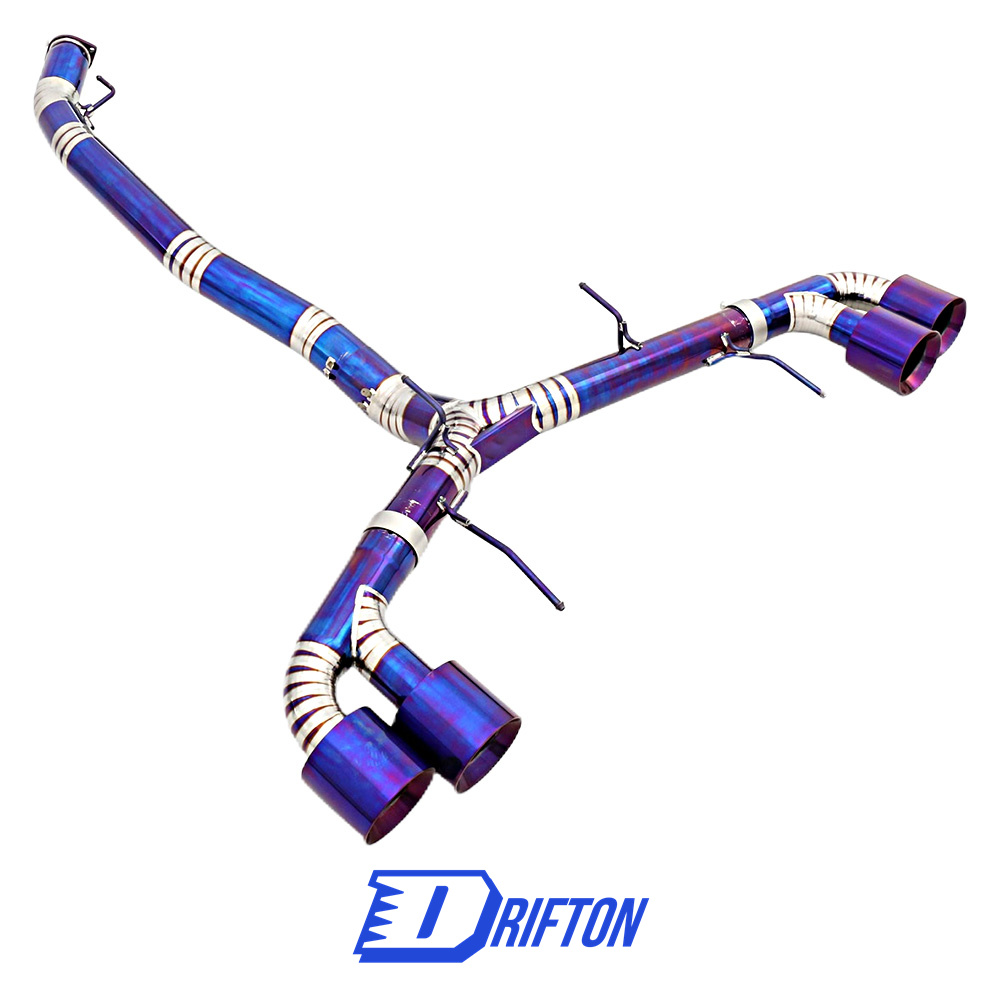 Titanium Catback System  For Nissan R35 GTR 2008-2016
