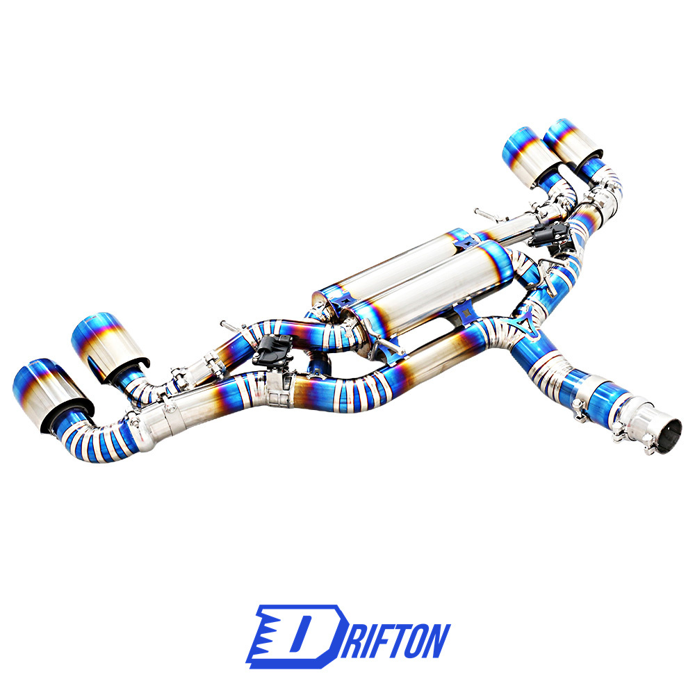 Titanium Valvetronic Muffler System For Nissan R35 GTR 2008-2016