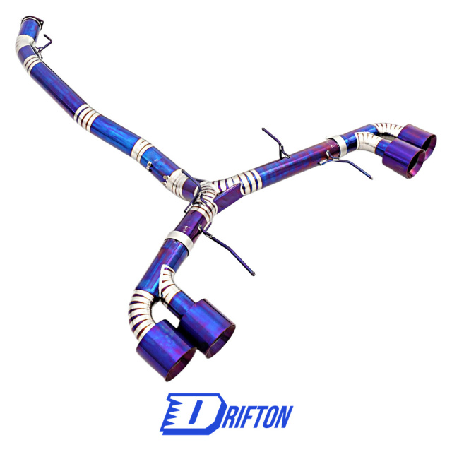 Titanium Catback System  For Nissan R35 GTR 2008-2016