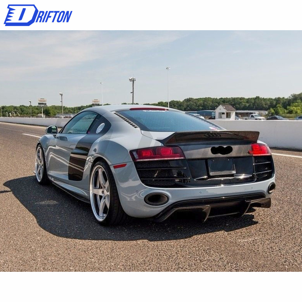 Artisan Spirit (Liberty Walk) Style Glass Fiber Trunk For Audi R8 V10 2008-2015