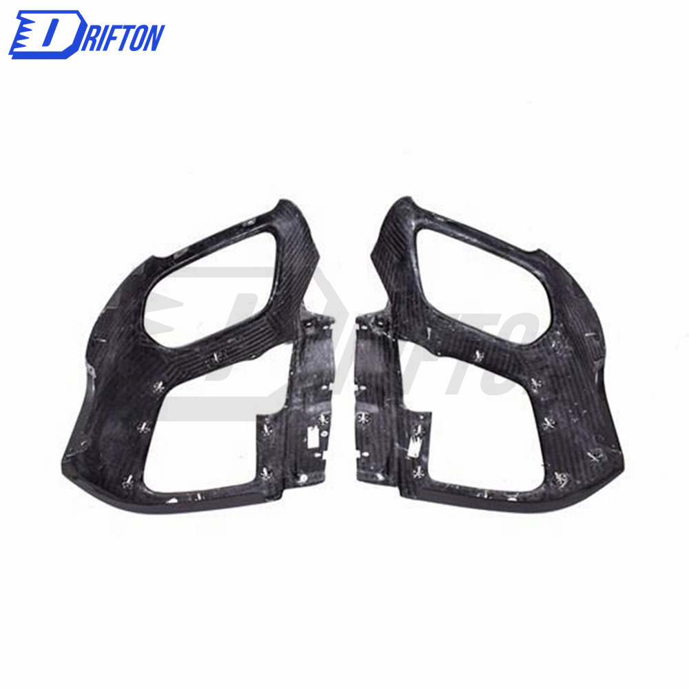 Dry Carbon Fiber Exhaust Heatshield Surround Replacement For Ferrari 812 2017-2018