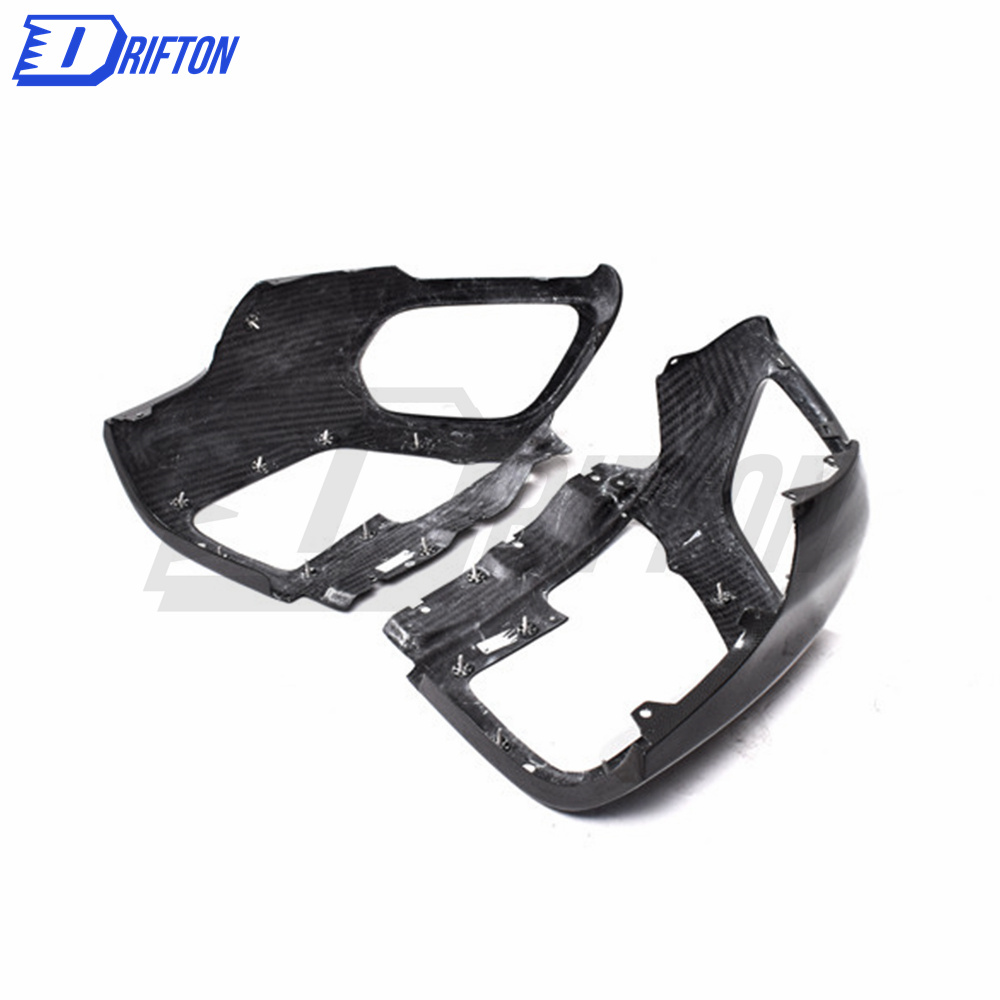Dry Carbon Fiber Exhaust Heatshield Surround Replacement For Ferrari 812 2017-2018