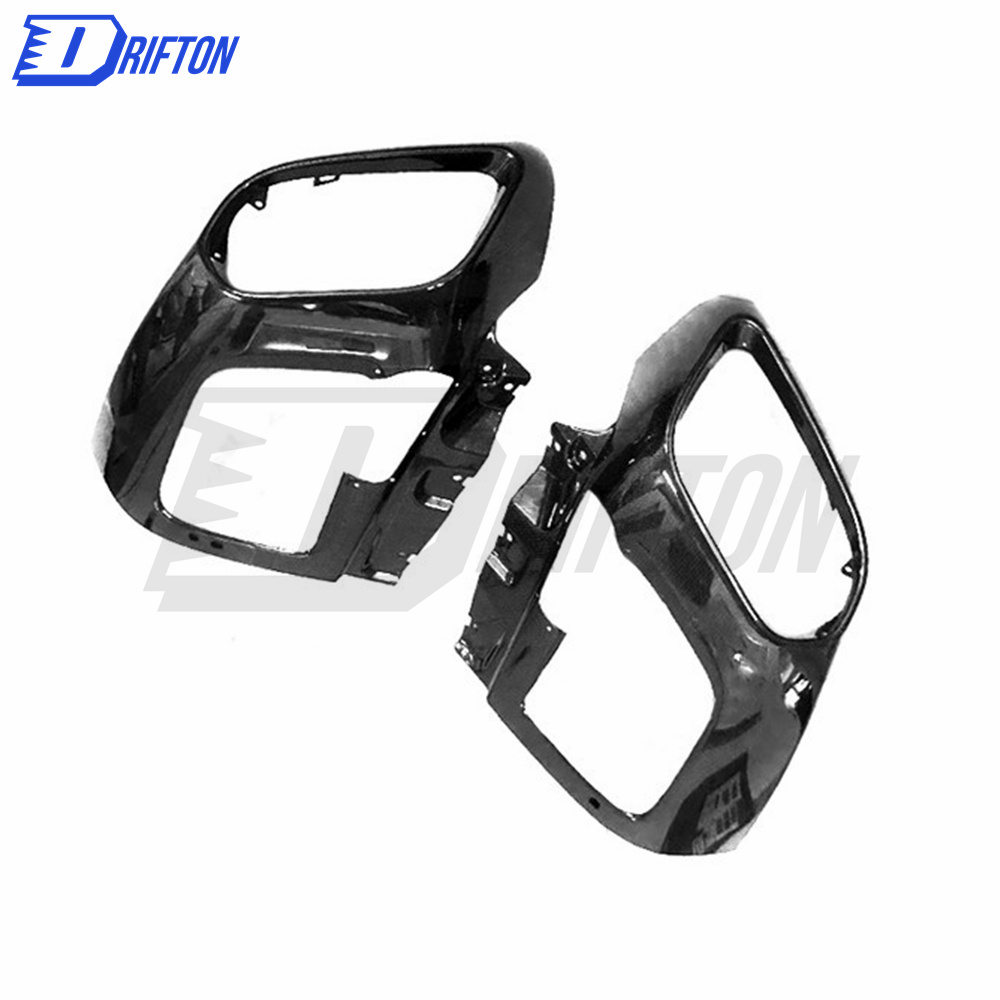 Dry Carbon Fiber Exhaust Heatshield Surround Replacement For Ferrari 812 2017-2018
