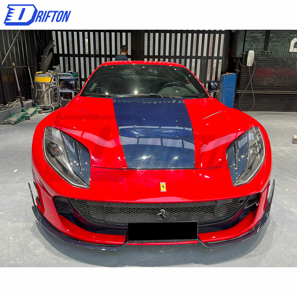 Dry Carbon Fiber Hood For Ferrari 812 2017-2018