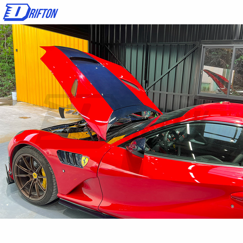 Dry Carbon Fiber Hood For Ferrari 812 2017-2018