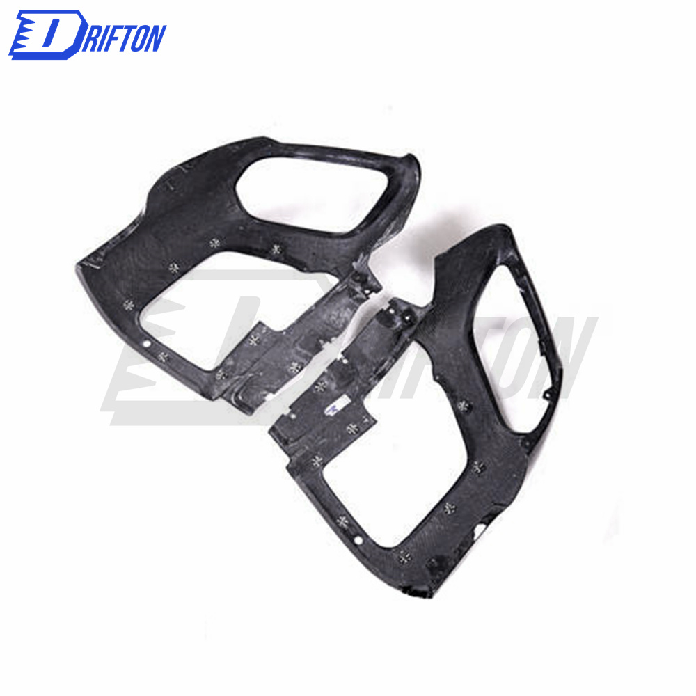 Forged Dry Carbon Fiber Exhaust Heatshield Surround Replacement For Ferrari 812 2017-2018