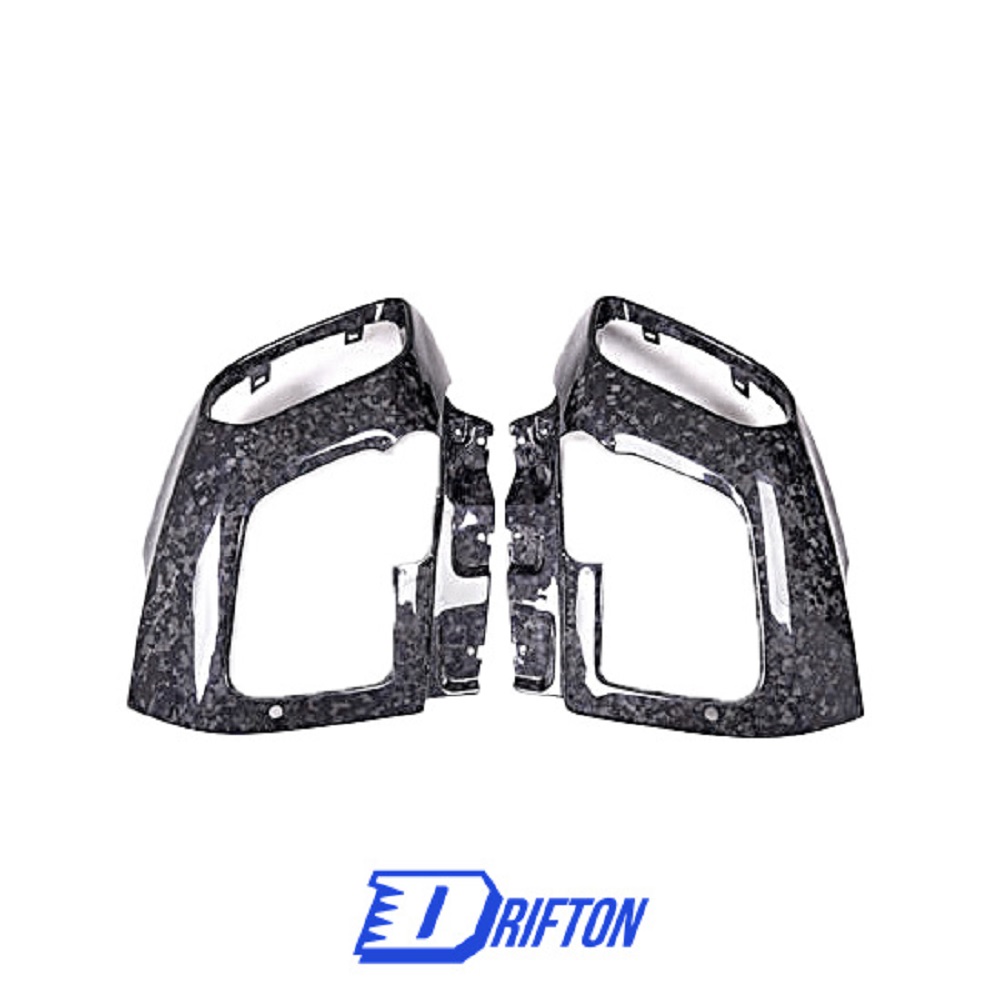 Forged Dry Carbon Fiber Exhaust Heatshield Surround Replacement For Ferrari 812 2017-2018
