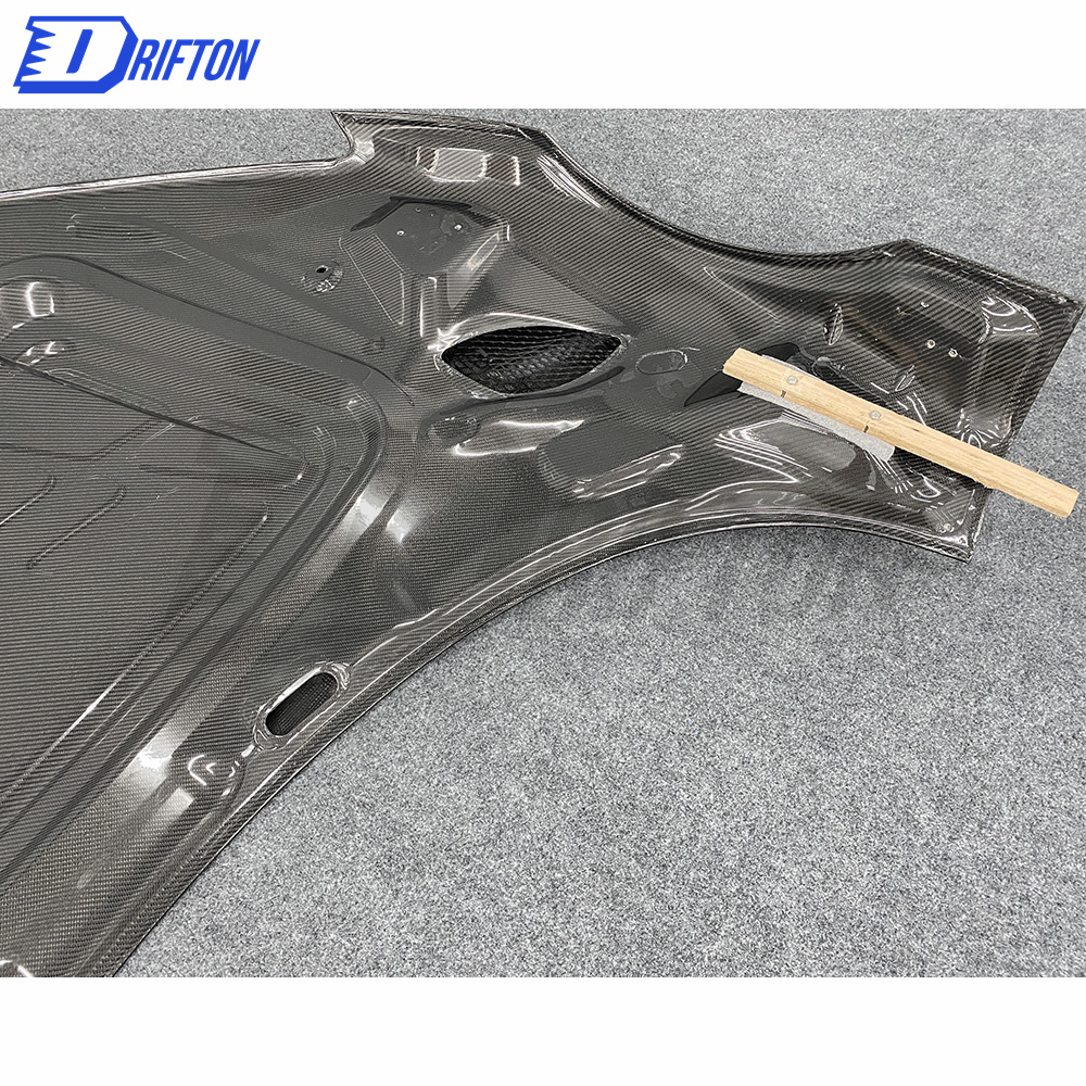 Oking Style Both Side Carbon Fiber Hood For Audi R8 2016-2019