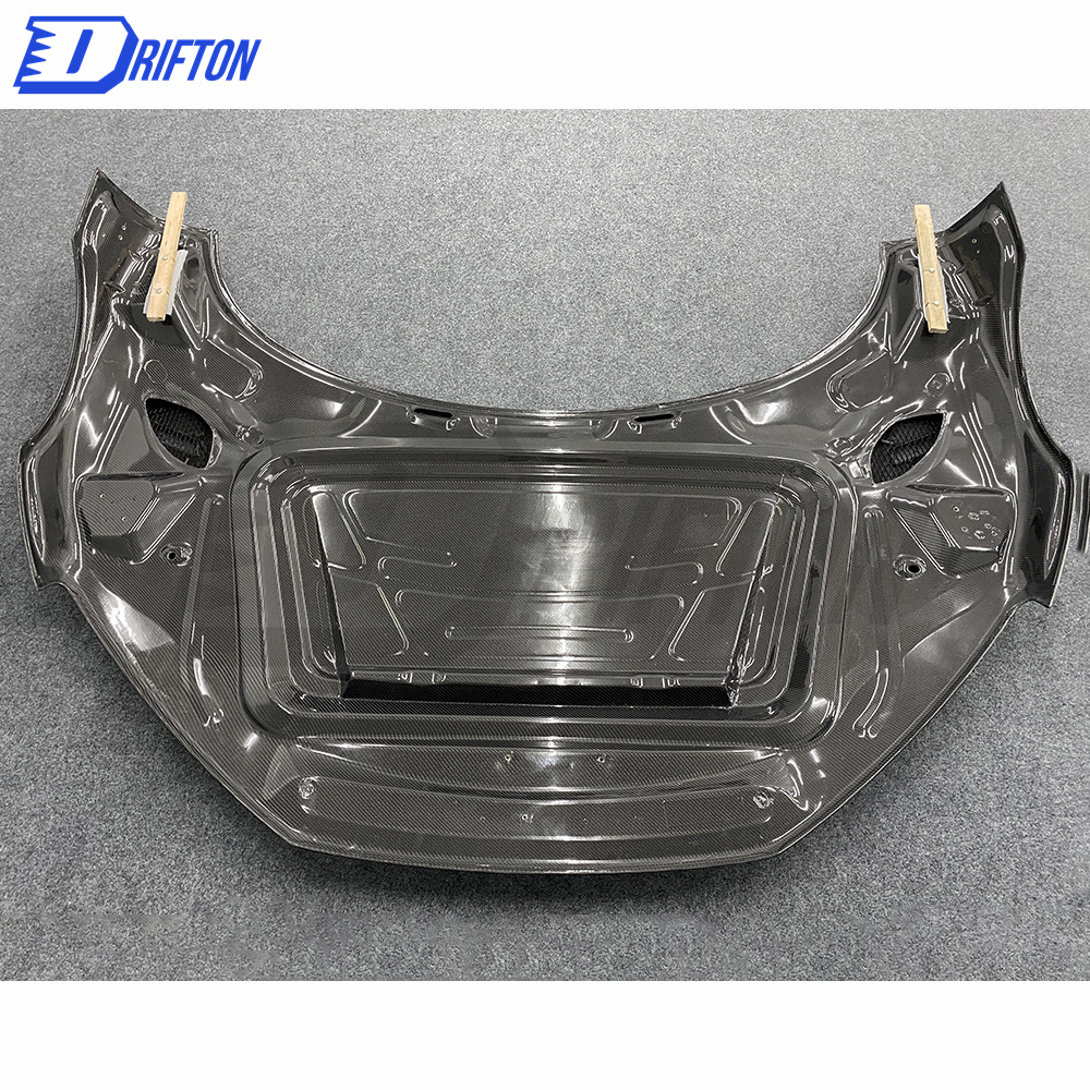 Oking Style Both Side Carbon Fiber Hood For Audi R8 2016-2019