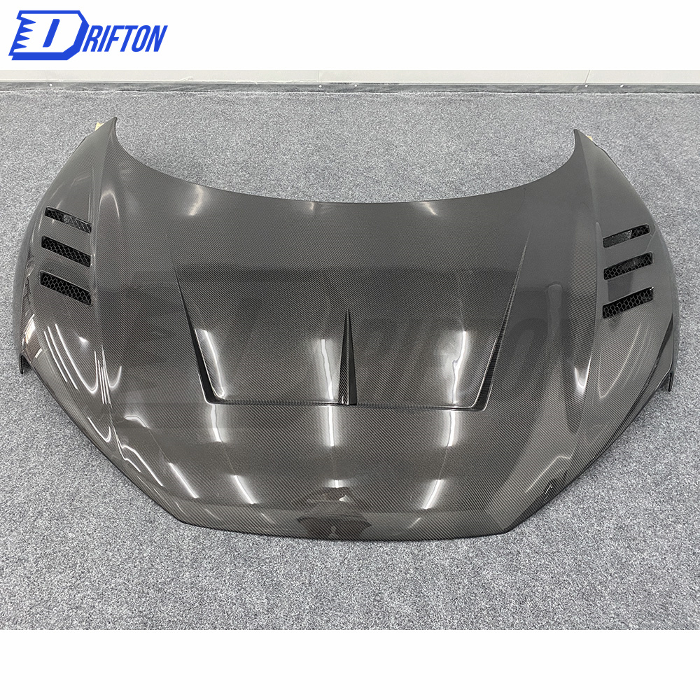 Oking Style Both Side Carbon Fiber Hood For Audi R8 2016-2019