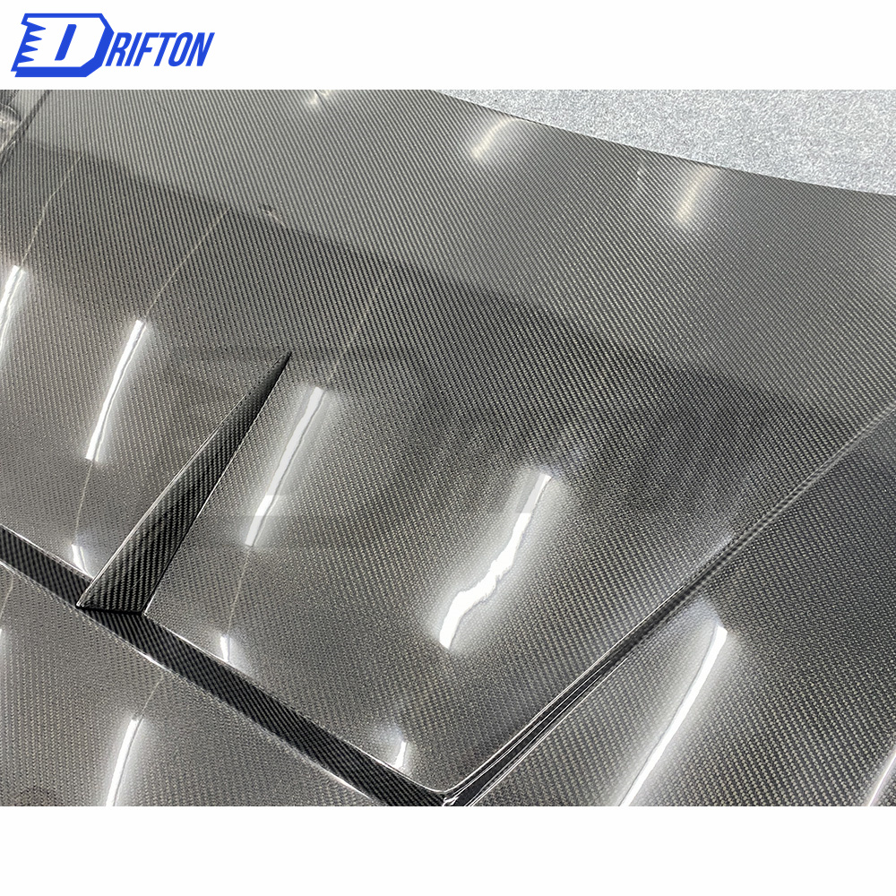 Oking Style Both Side Carbon Fiber Hood For Audi R8 2016-2019