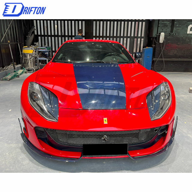 Dry Carbon Fiber Hood For Ferrari 812 2017-2018