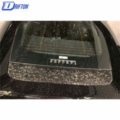 OEM Style Forged Dry Carbon Fiber Rear Trunk Trim For Ferrari 812 Superfast GTS 2017-2023